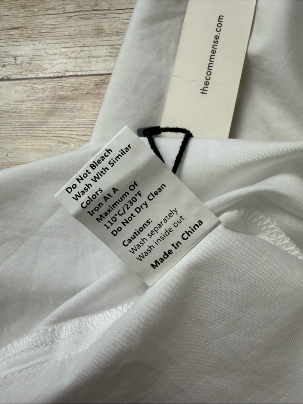 Commense White Sleeveless Cotton Blend Midi Dress Pockets NWT XS - Picture 9 of 10